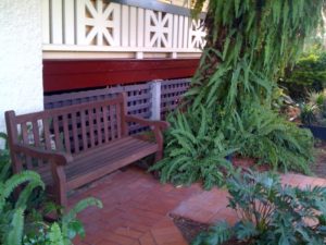 The 'time out' bench