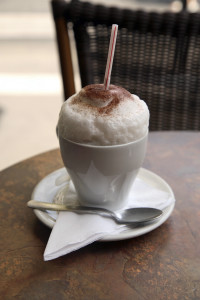 Is this coffee hot or iced? And how is this related to assessing personality?