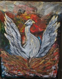 "Working on the painting was cathartic and powerful," Linda.