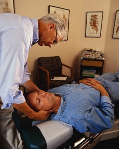 Just as a chiropractor makes one small adjustment to free your stiff neck ...