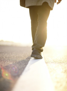 Find the middle path between two extremes. Find the middle path between two extremes.