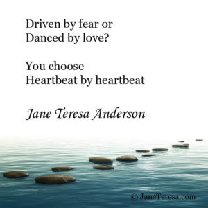Danced by Love Jane Teresa Anderson