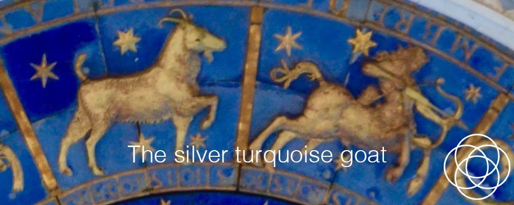 The Silver Turquoise Goat Jane Teresa Anderson