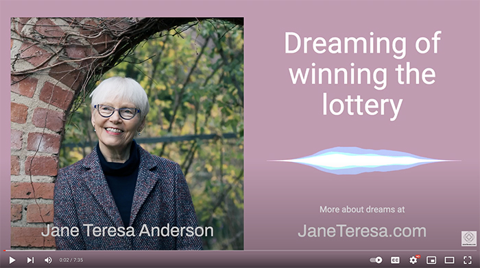 Dreaming of winning the lottery video