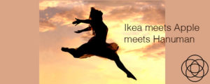 Ikea meets Apple meets Hanuman, by Jane Teresa Anderson