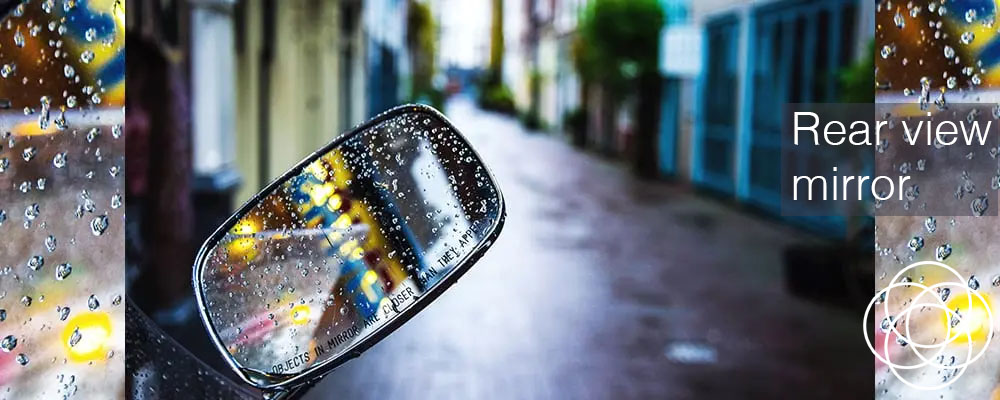 Rear view mirror Jane Teresa Anderson